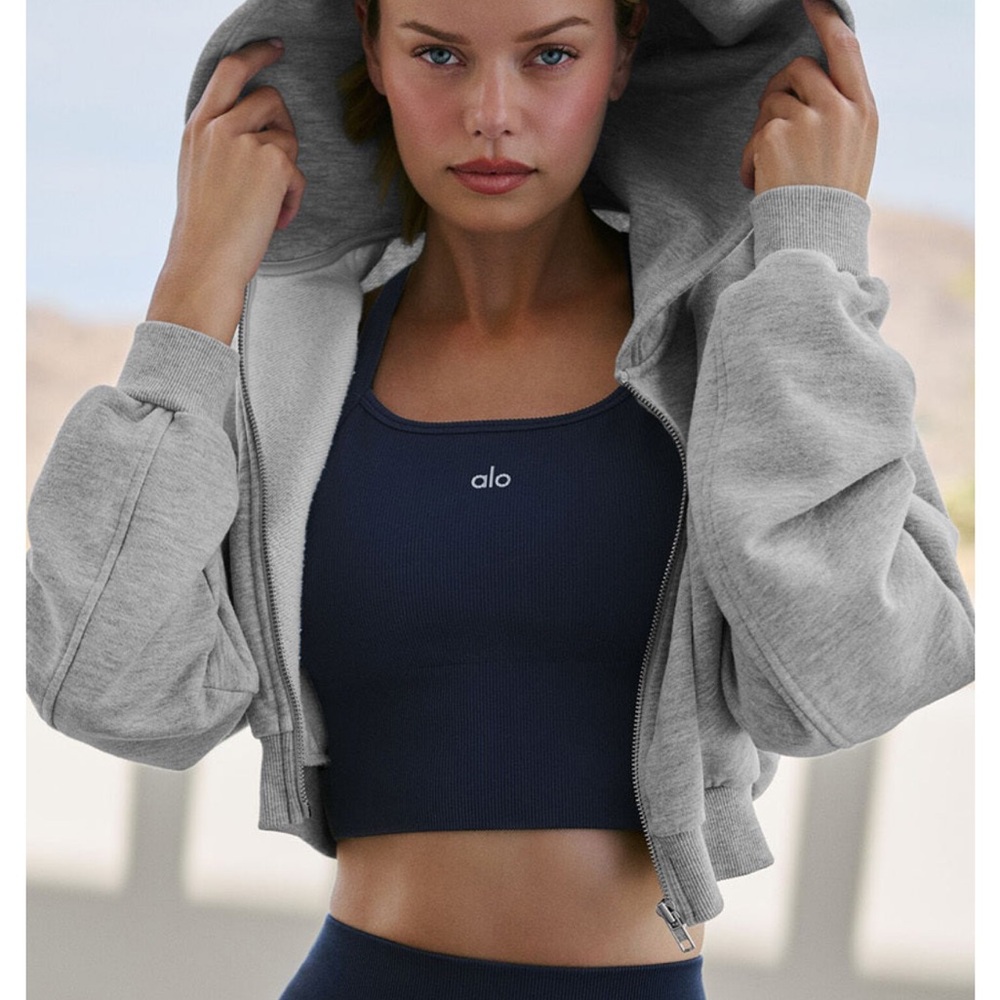 ALO Sweet Escape Zip Up Hoodie